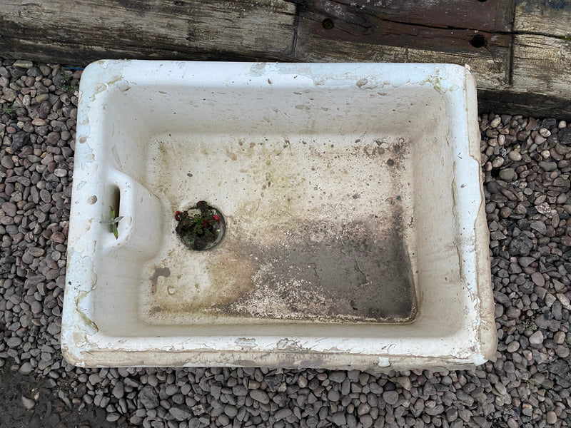 Reclaimed vintage Belfast sink