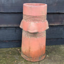 8 Ribbed Terracotta Reclaimed Chimney Pot