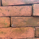 Thin Orange Pressed Bricks 2 1/4 x 8 3/4