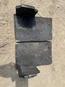 Victorian blue handmade cloaking verge tile