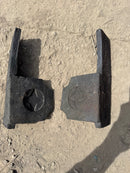 Victorian blue handmade cloaking verge tile