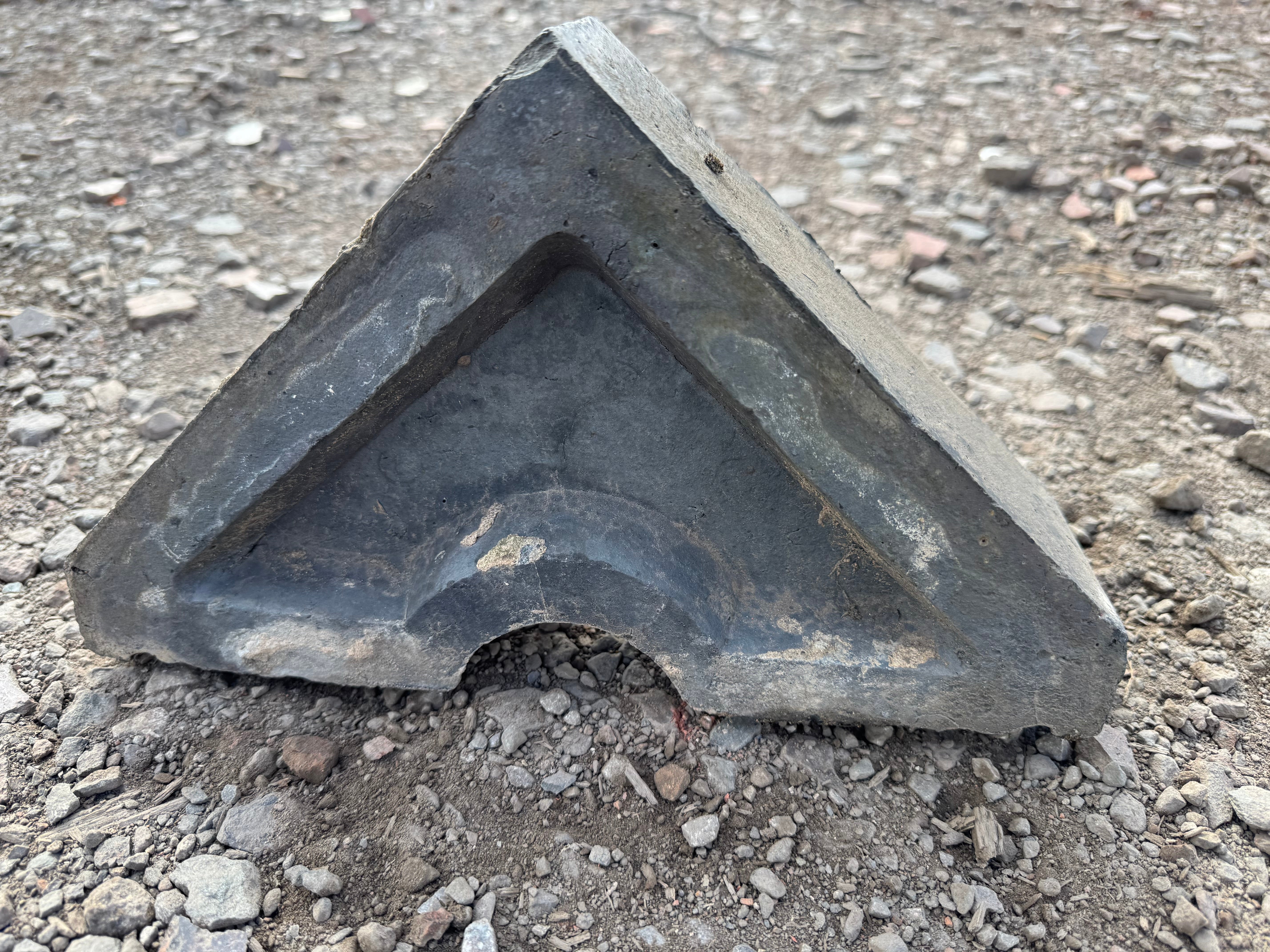 Staffordshire Blue Triangle Coping 310mm | Jim Wise