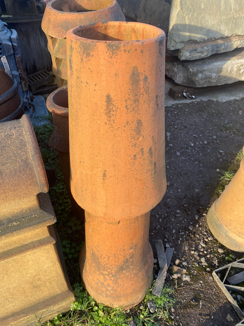 Reclaimed terracotta feature chimney pot