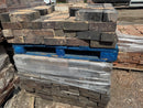 Reclaimed 230mm x 75mm Stoke blue engineering brick