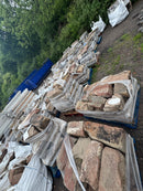 Punch faced random building Stone