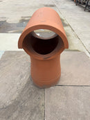 Terracotta T piece chimney pot