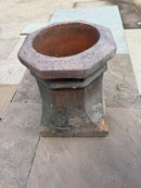 Square based octagonal chimney pot