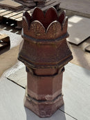 Victorian Terracotta crown top chimney pot
