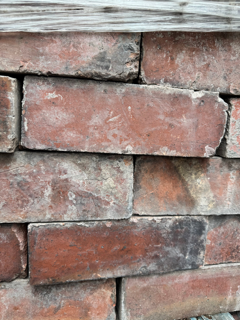 Reclaimed red facing brick