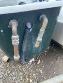 Reclaimed cast iron bath tub