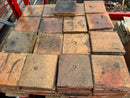 Terracotta/buff quarry tiles