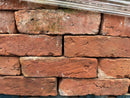 Reclaimed handmade red bricks