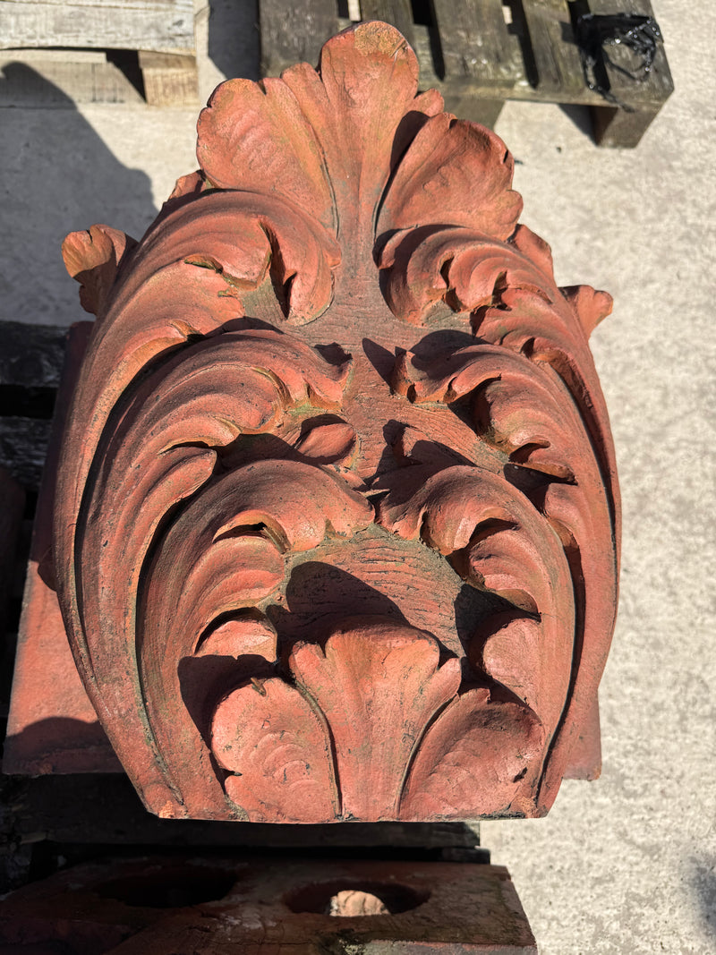 Decorative terracotta corbel bracket
