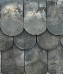 Reclaimed Staffordshire Blue Handmade Feature Tiles – Beavertail (280mm x 180mm)