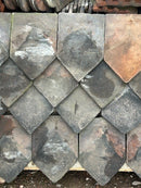 Reclaimed Staffordshire Blue Handmade Feature Tiles – Arrowhead (275mm x 180mm)