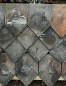Reclaimed Staffordshire Blue Handmade Feature Tiles – Arrowhead (275mm x 180mm)
