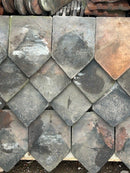 Reclaimed Staffordshire Blue Handmade Feature Tiles – Arrowhead (275mm x 180mm)