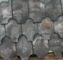 Reclaimed Staffordshire Blue Handmade Feature Tiles – Reduced Fishtail (275mm x 180mm)