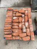 Reclaimed Single Bullnose Brick - Red