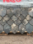 Reclaimed Staffordshire Blue Handmade Feature Tiles – Fishtail (280mm x 180mm)