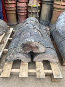 Staffordshire Blue Half-round Wall Copings