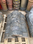 Staffordshire Blue Half-round Wall Copings