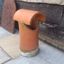 Reclaimed Red Hooded Chimney Pot – 560mm Tall