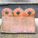 Three diamond crested ridge Length 290mm ( 11 1/2 inch ) width 220mm ( 9 inch)
