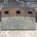 Reclaimed Three-Hole Crested Ridge Tile 460mm x 230mm (18 x 9 Inch)