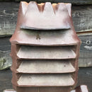 Reclaimed Decorative Salt-Glazed Vented Ridge 460mm x 300mm (18 x 12 Inch)