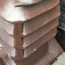 Reclaimed Decorative Salt-Glazed Vented Ridge 460mm x 300mm (18 x 12 Inch)