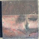 Red Machine Made Tile and a Half