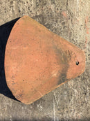 Reclaimed Red Sand Faced Bonnet Hip Tiles