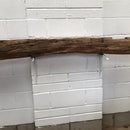 Reclaimed oak mantle