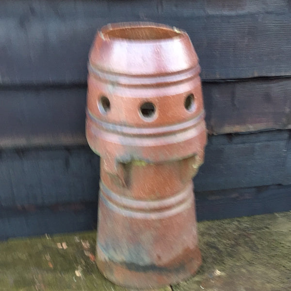 Salt Glazed Decorative Reclaimed Chimney Pot