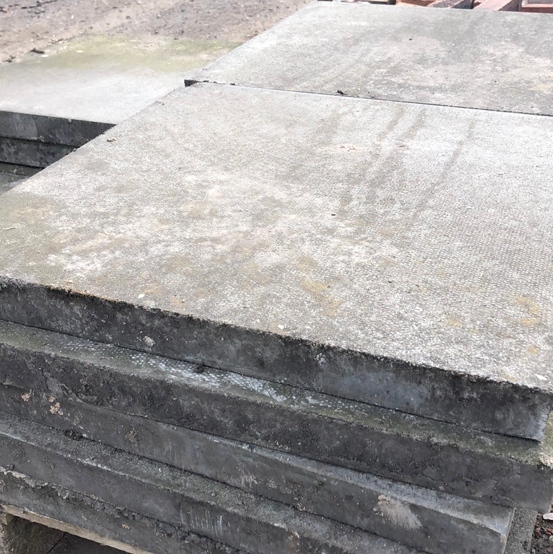 Reclaimed Square Concrete Flags 600mm x 600mm