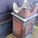 Salt Glazed Bishop/Castle Reclaimed Chimney Pot