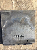 Reclaimed Machine Made Blue Tile and a Half (Vitros) 270 x 250mm