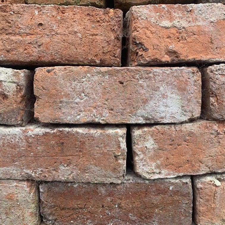 Reclaimed Cheshire handmade bricks 78mm x 230mm ( 3 x9 ) inch