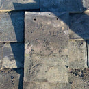 Reclaimed metal machine made Staffordshire blue tiles 10 1/2 x 6 1/2 265mm x160 mm